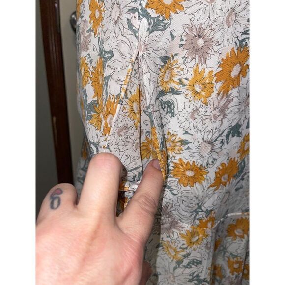 Entro Retro Floral Spring / Summer Sleeveless Dress Size Small - Picture 10 of 13